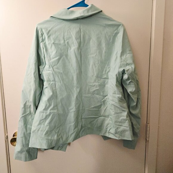 NWT Torrid Size 0 Harbor Grey Blazer - Picture 5 of 6